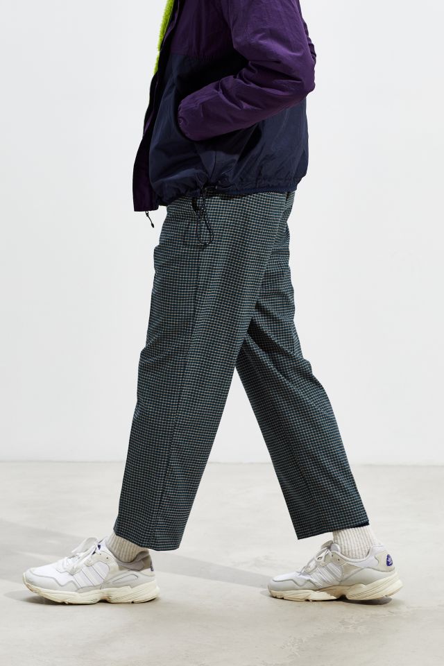 UO Pleated Cropped Check Pant  #2