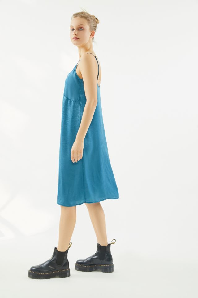 Urban Renewal Remnants Silky Midi Slip Dress #3