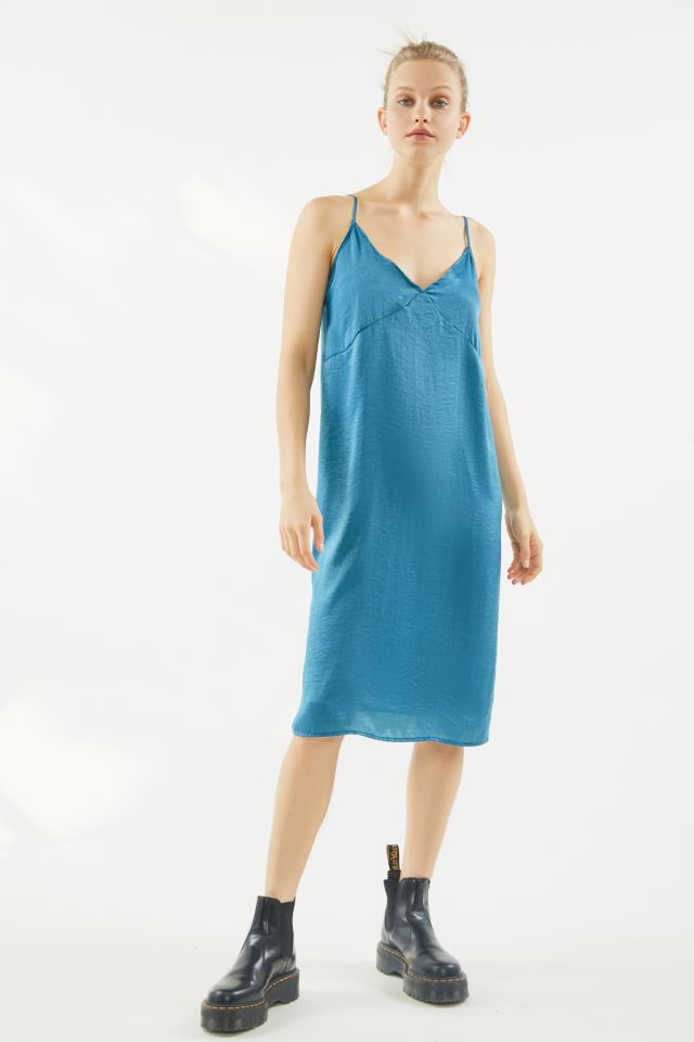 Urban Renewal Remnants Silky Midi Slip Dress #4