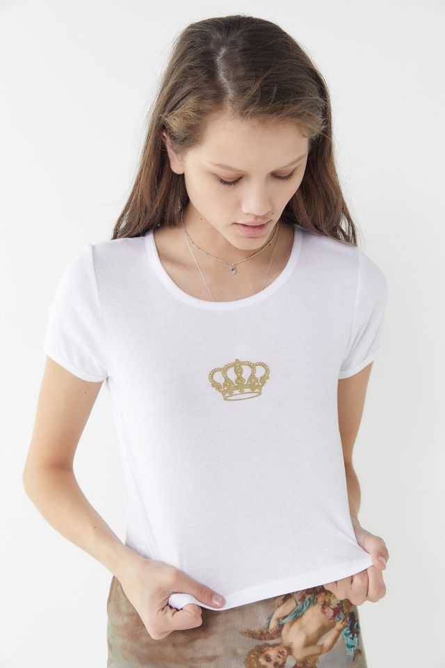 Truly Madly Deeply Crown Baby Tee #3