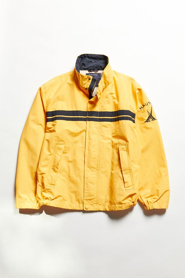 Nautica yellow windbreaker sale