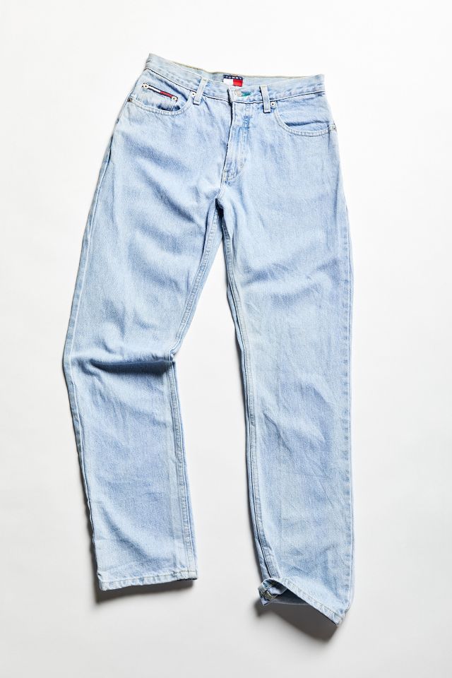 geluk het dossier focus Vintage Tommy Hilfiger '90s Light Wash High-Waisted Jean | Urban Outfitters