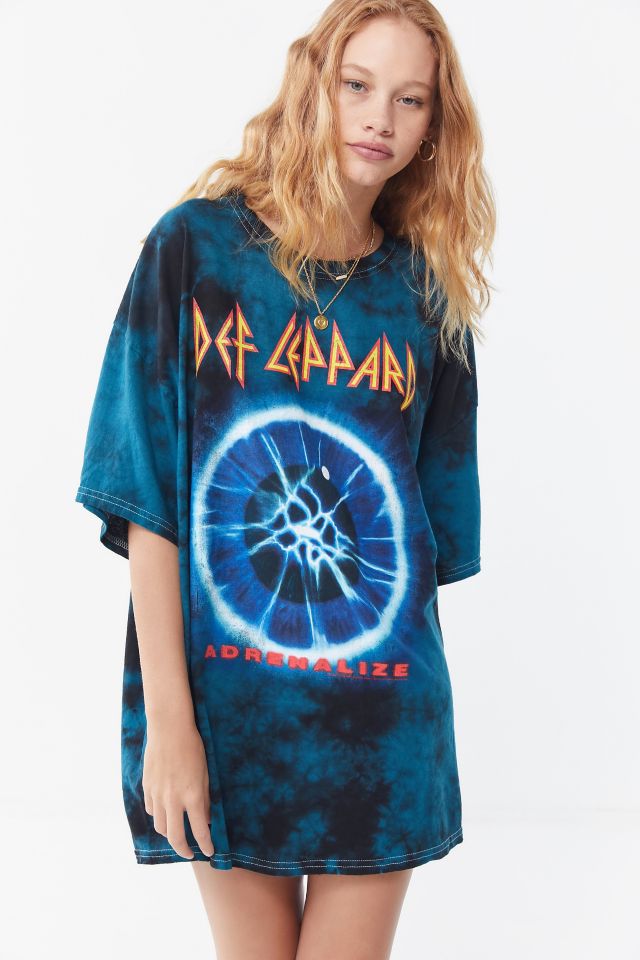 Def leppard tie store dye shirt