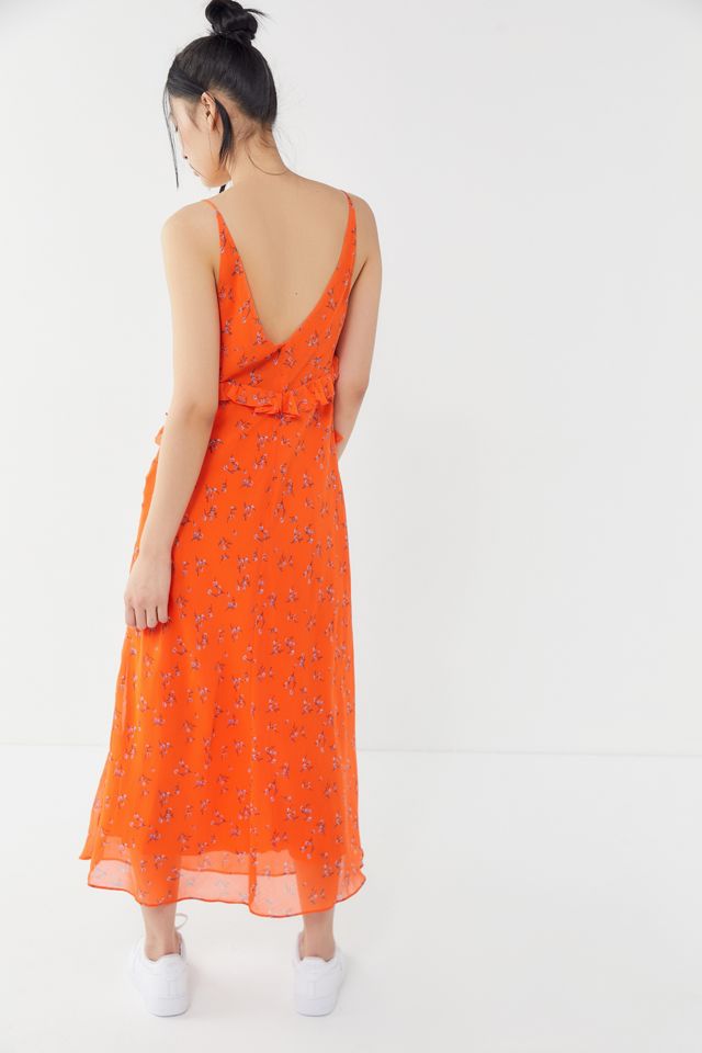 UO Heidi Ruffle Maxi Dress #2