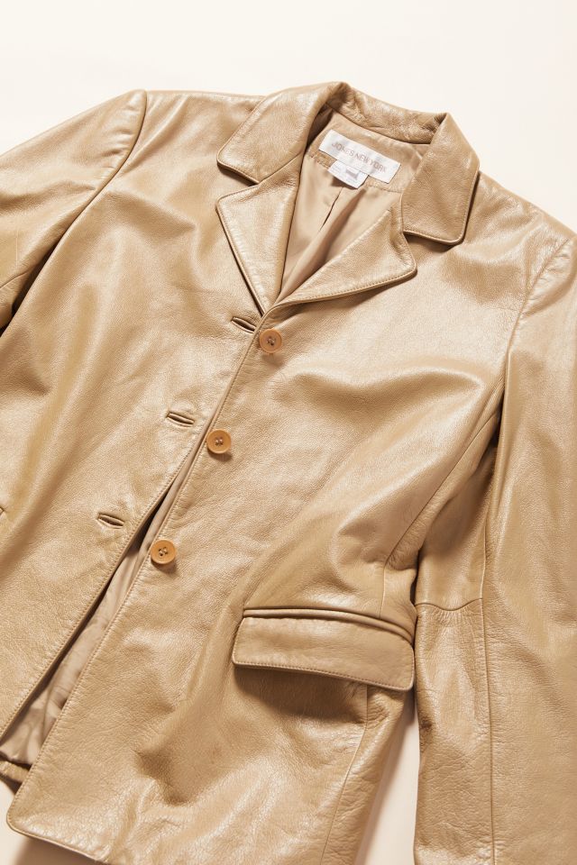 Jones new york leather on sale coat