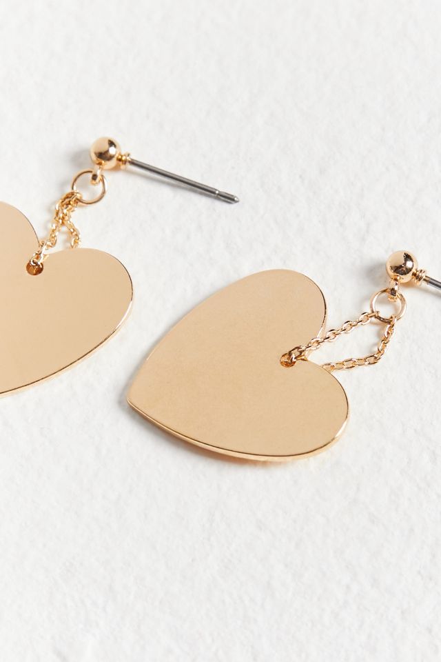 Penny Charm Drop Post Earring #1