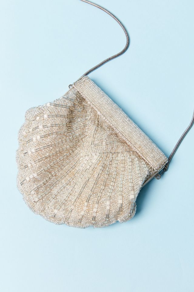 Vintage Beaded Shell Crossbody Bag | Urban Outfitters