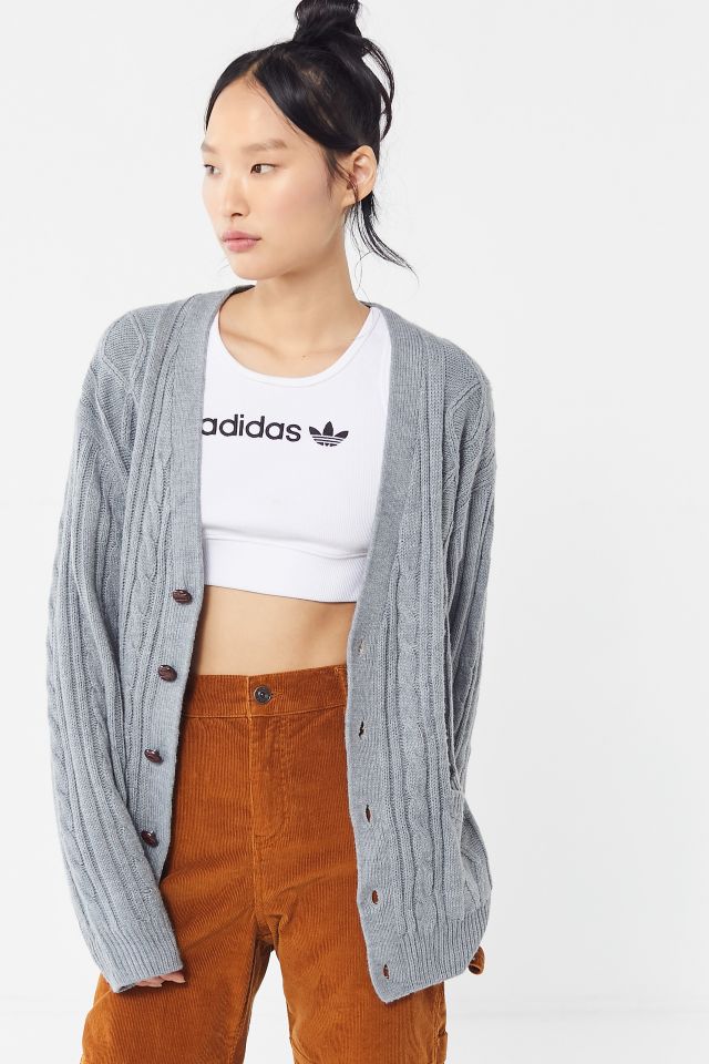 Urban outfitters hot sale grey cardigan