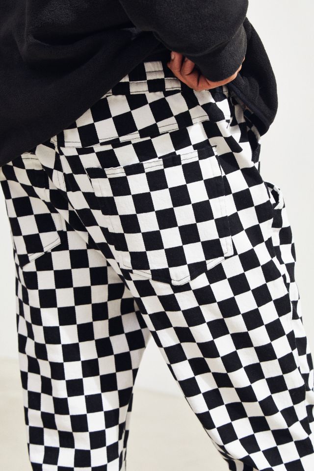 Jeans étroits à damier BDG  #1