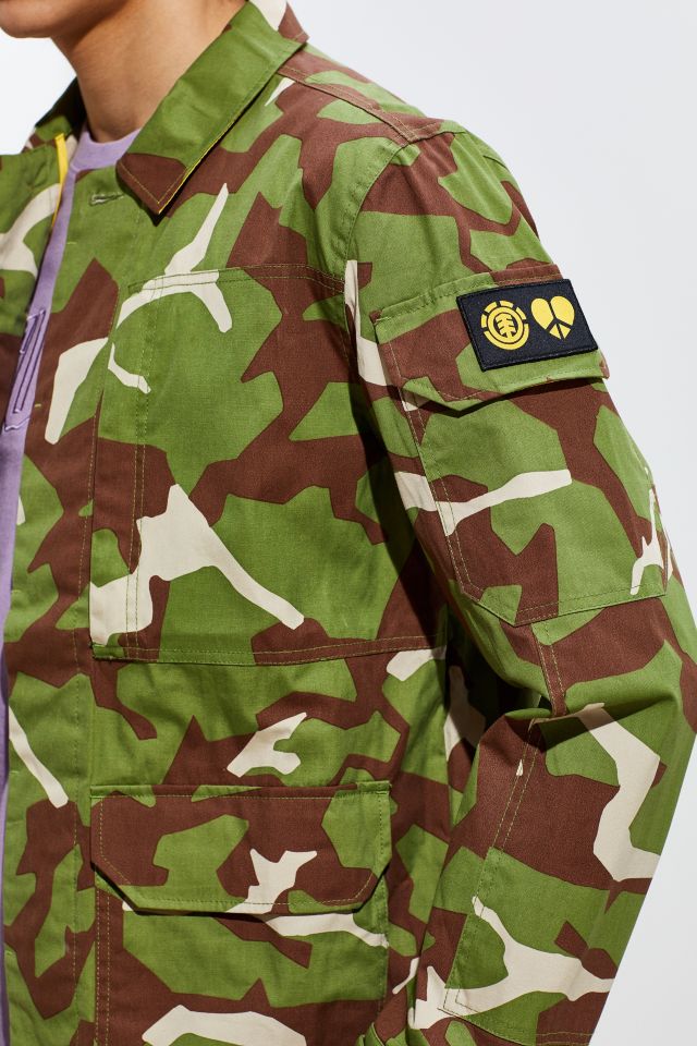 Element X Griffin Camo Button-Down Shirt #1