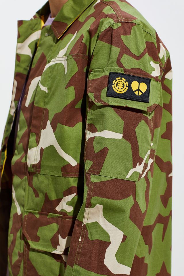 Element X Griffin Camo Button-Down Shirt #4