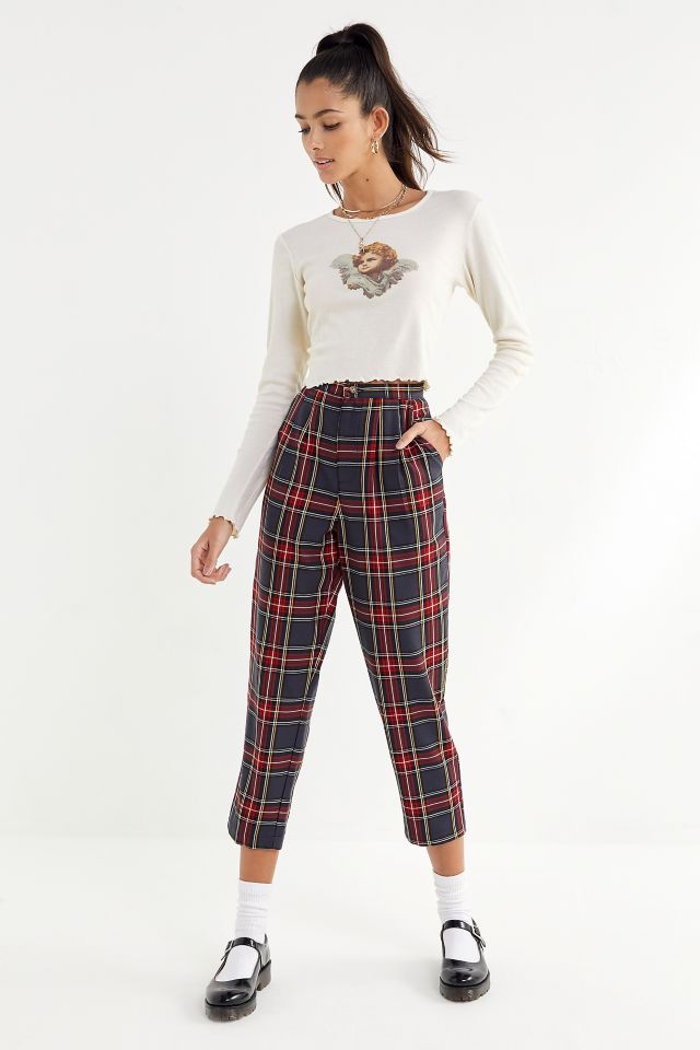 Urban Renewal Remnants Plaid Tapered Trouser Pant #2
