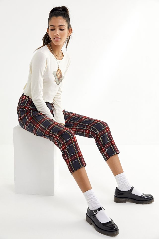 Urban Renewal Remnants Plaid Tapered Trouser Pant #3