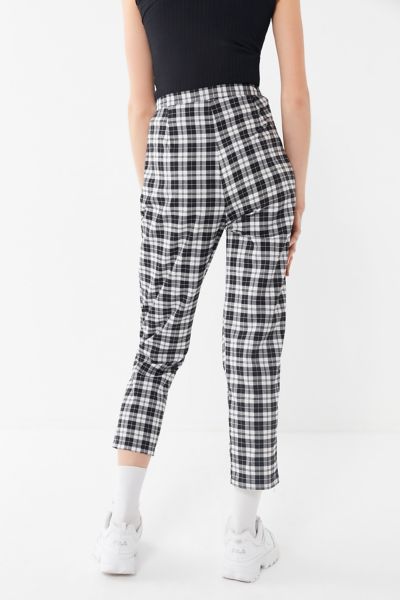 urban outfitters plaid pants mens