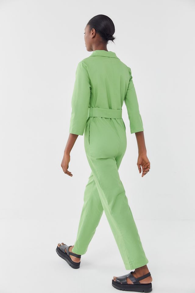 House Of Sunny Twill Collared Coverall #2