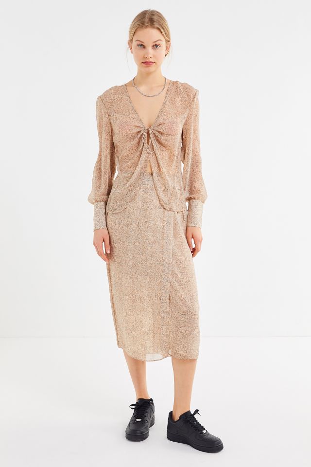 La Jupe Portefeuille Vera à Imprimé Animal The East Order #2