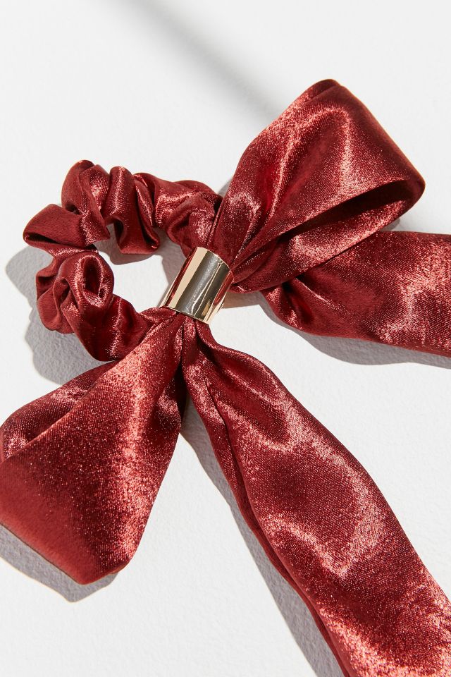 Metal Bow Scrunchie #1