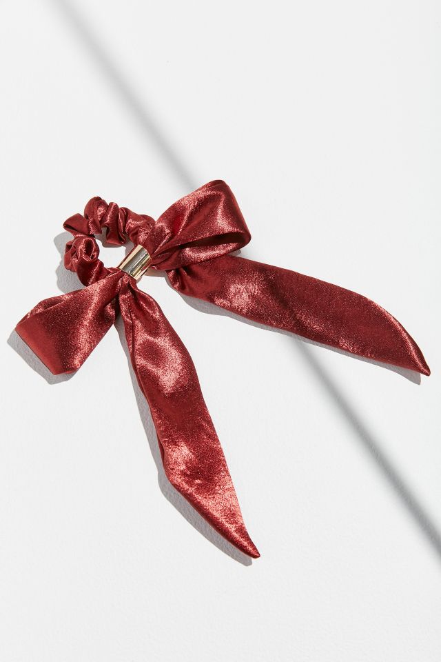 Metal Bow Scrunchie #2