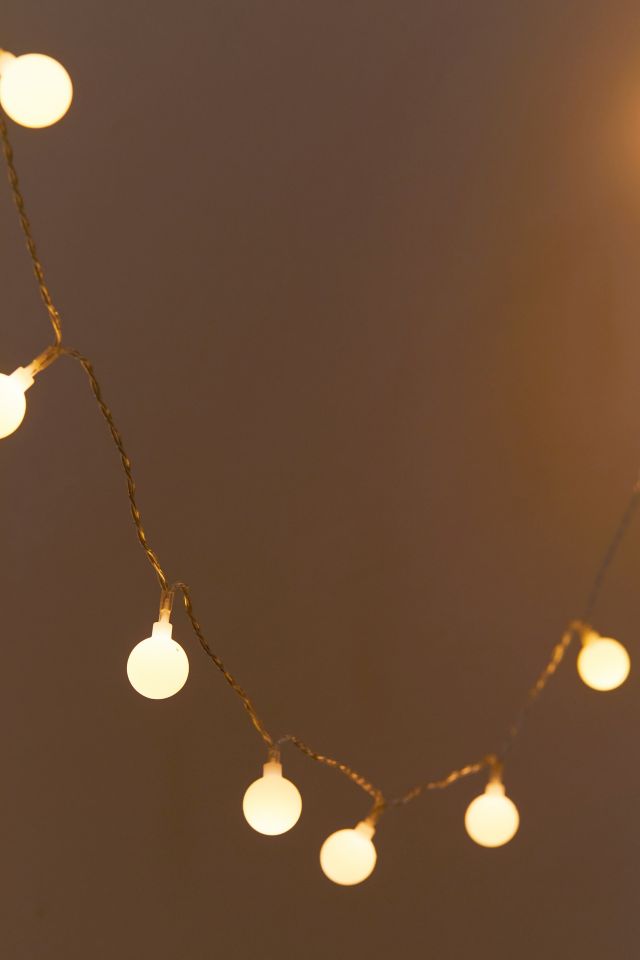 White Orb String Lights #1