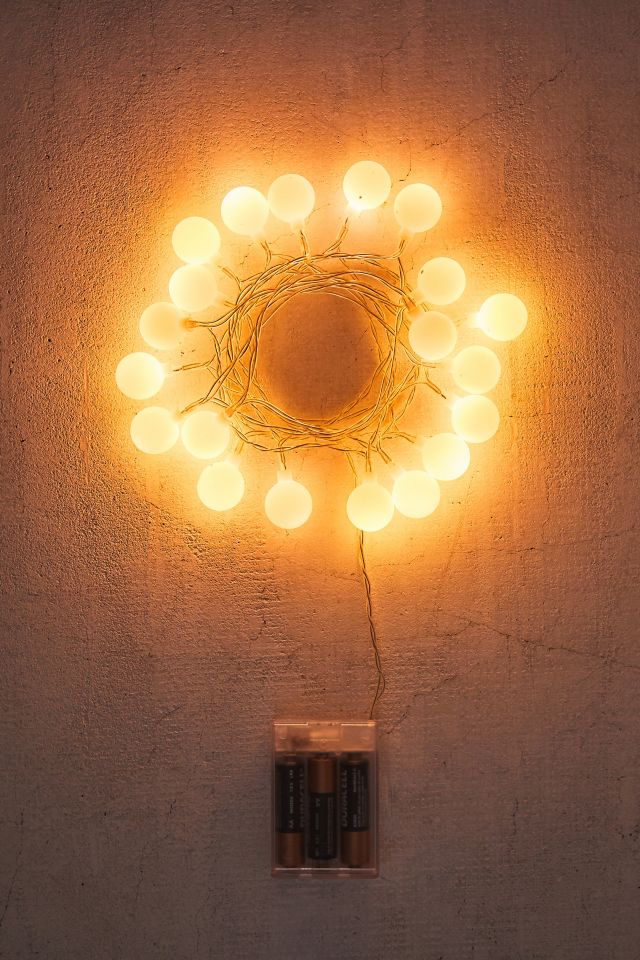 White Orb String Lights #4