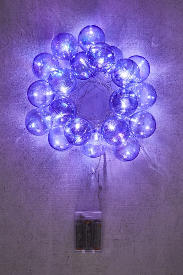 Iridescent Globe String Lights #1
