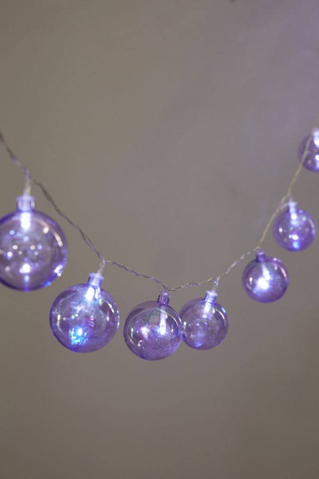 Iridescent Globe String Lights #3