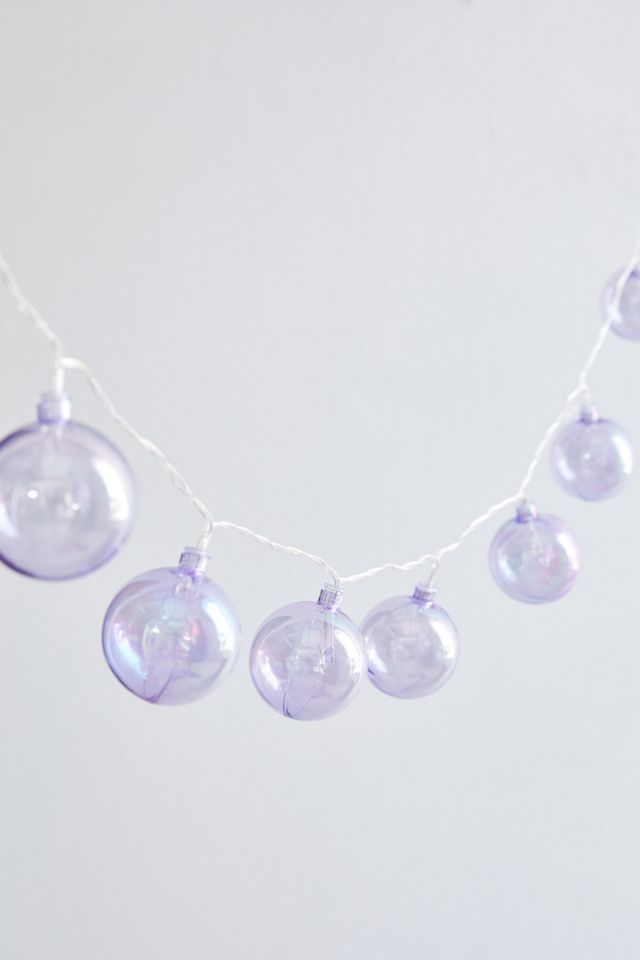 Iridescent Globe String Lights #4
