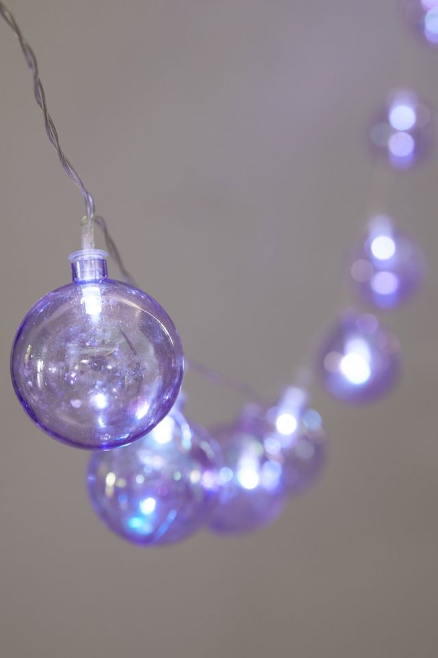Iridescent Globe String Lights #5
