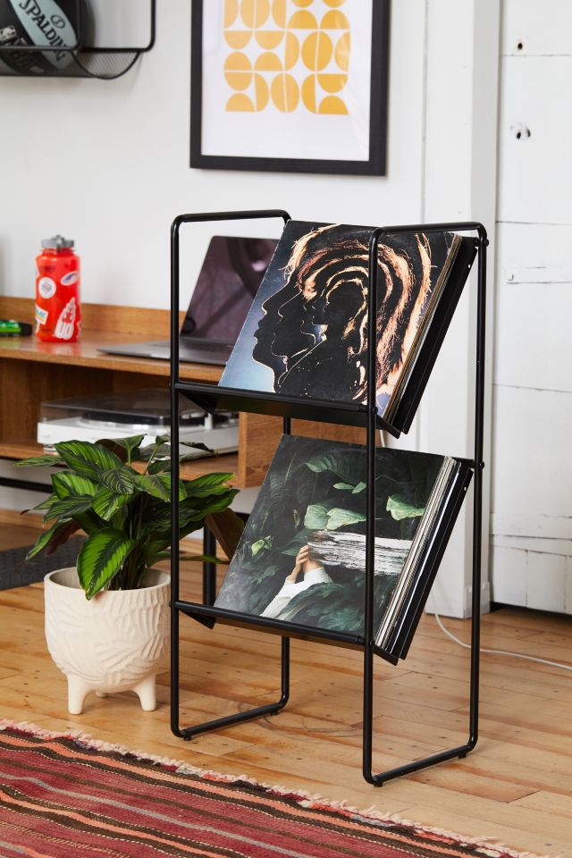 Aria Metal Vinyl Storage Rack  Urban Outfitters Released a Fall