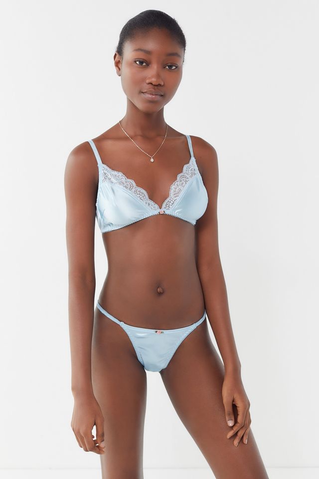 Out From Under One And Only Lace Trim Triangle Bra #2