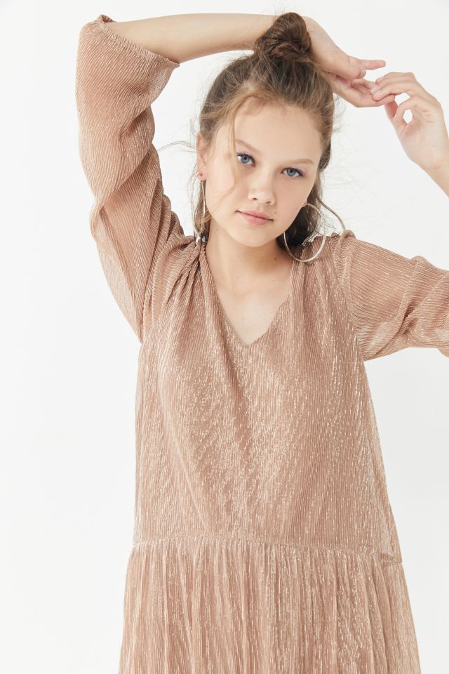 Lucca Couture Holly Lurex Drop Waist Dress #1