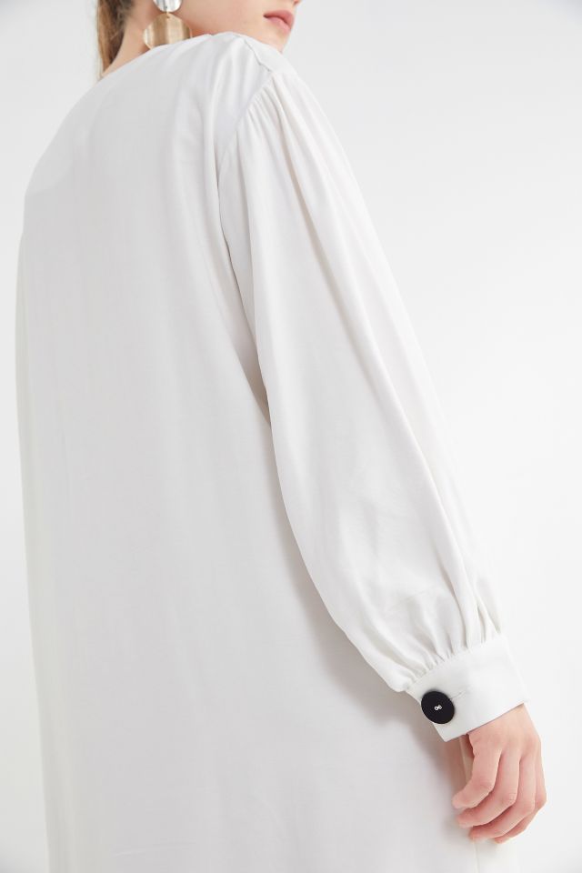 Style Mafia Lulu Mismatch Button-Front Dress #3