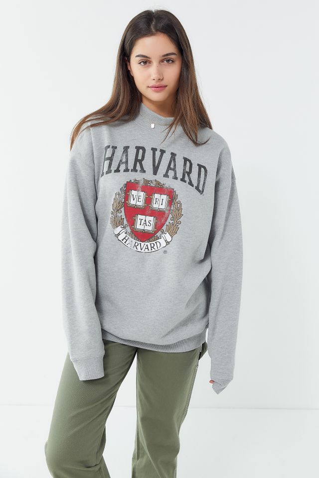 Harvard Mock Neck Pullover Sweatshirt #3