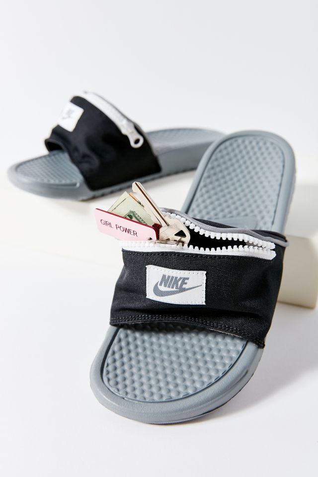 Nike Benassi Just Do It Fanny Pack Slide Sandal Urban Outfitters