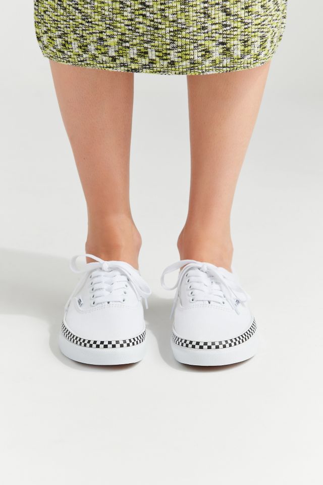 Vans Authentic Checkerboard Sidewall Sneaker #2