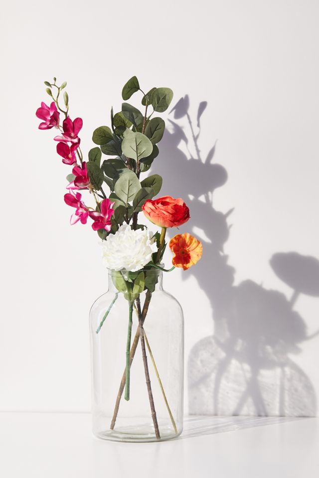 Peony Faux Flower Bouquet #1