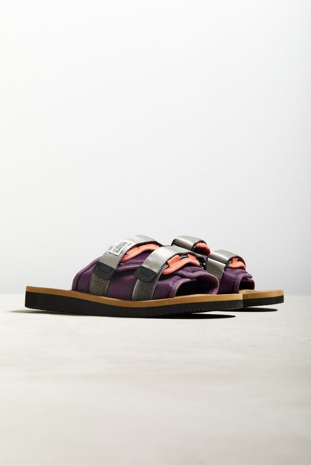 サンダル・ミュール SUICOKE Multicolor fabric Moto-Cab slippers SUICOKE Multicolor Fabric Moto-cab Slippers サンダル 通販