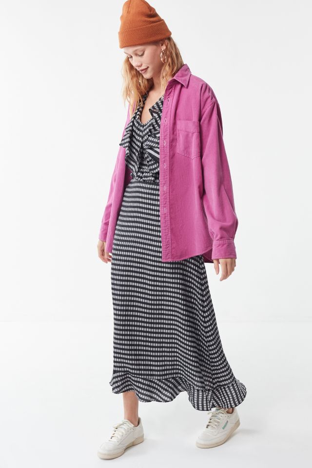 Ghospell Pony Up Ruffle Maxi Dress #1