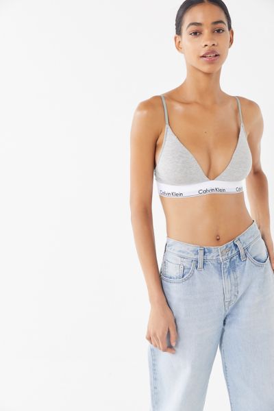 Triangle bra Calvin Klein, No padding