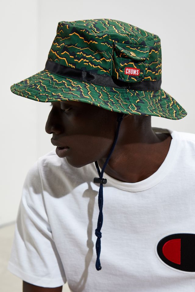 Chums Lightning Mountain Bucket Hat #1