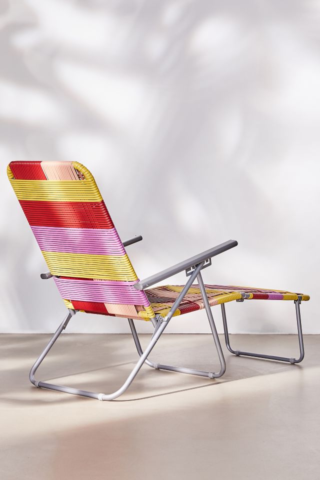 Woven Outdoor Chaise Lounge #2