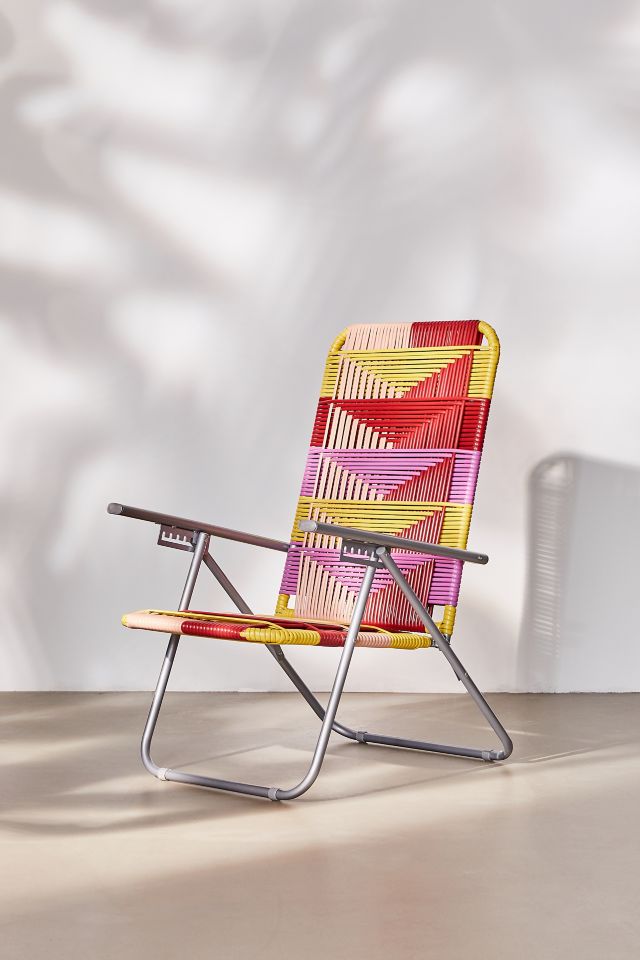 Woven Outdoor Lawn Chair #1