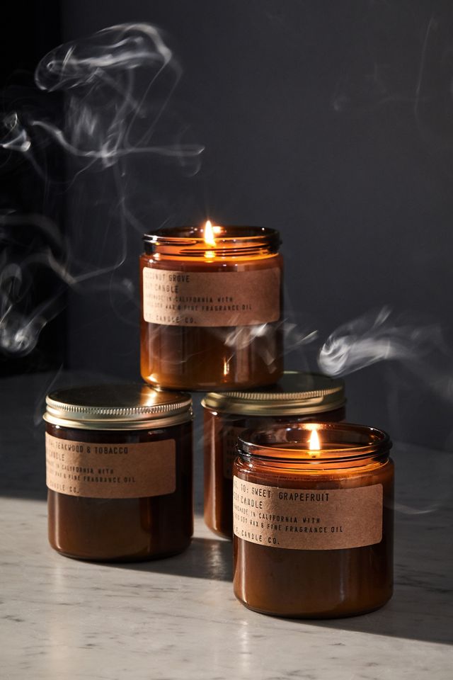 tobacco candle urban outfitters Vintage Library Scented Candle: Tobacco, Leather & Musk and saffron Tobacco Vanilla Soy Candle, Unisex