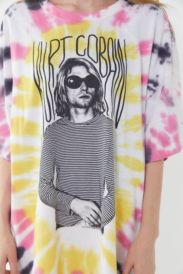 kurt cobain t shirt dress Vintage Kurt Cobain In A Dress T-Shirt Nirvana Rock Band Vtg 90s Y2K  Signature L