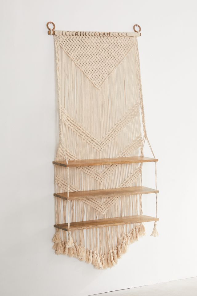 Marina Macramé Wall Shelf #5