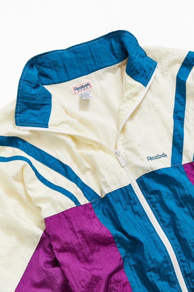 Vintage Reebok ‘90s Colorblock Windbreaker Jacket #1