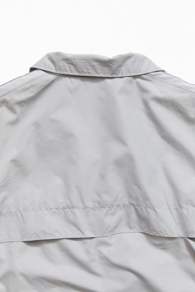 Vintage Nike ‘90s Light Grey Windbreaker Jacket #4