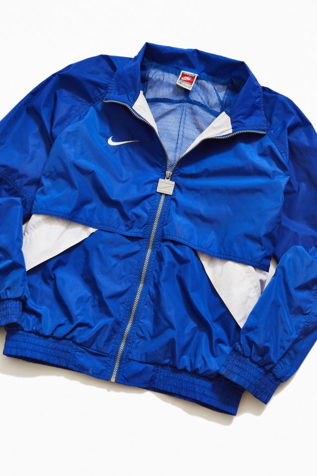 Blue vintage store nike windbreaker