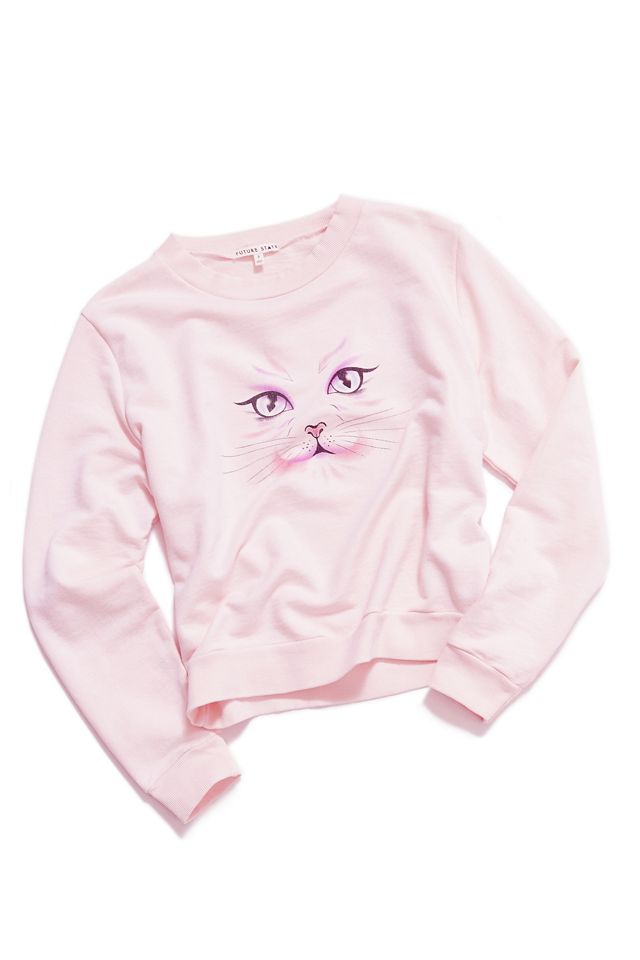 Future State Cat Face Sweatshirt #4