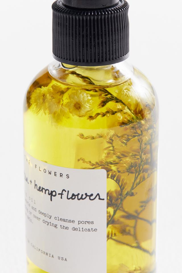 Among The Flowers Green Tea + Hemp Flower Cleansing Oil #1